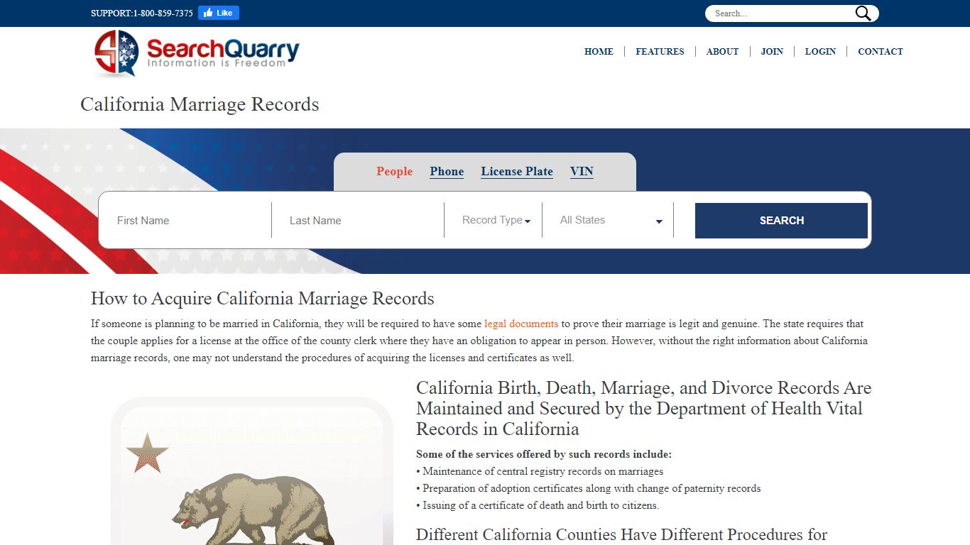 Enter a Name & View Marriage Records - SearchQuarry